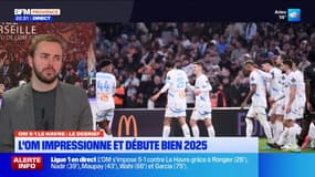 Ligue 1: match "quasi parfait" pour l'OM contre Le Havre