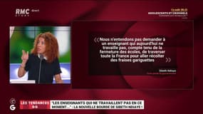 "Une porte-parole qui ne maîtrise pas sa parole, ce n'est pas une bourde, c'est une faute professionnelle"