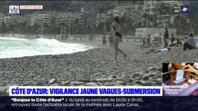 Nice: records de chaleur pour un mois d'avril et une vigilance jaune "vagues submersion"