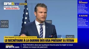 Réunion des ministres de la Défense de l'Otan: "On obtient la paix lorsque nous sommes forts", affirme le secrétaire américain à la guerre