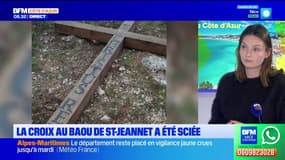 Saint-Jeannet : la croix au Baou a été sciée, le mystère continue de planer