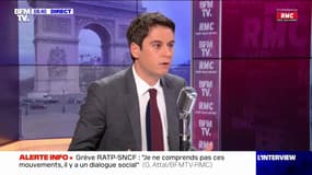 Gabriel Attal:"Autour de la mi-mars, on pourrait commencer à alléger les mesures, puis fin mars-début avril peut-être les lever totalement"