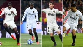 Francis Coquelin (suspendu), Mouctar Diakhaby, Geoffrey Kondogbia (blessé) et Kevin Gameiro