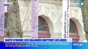 Paris: les salariés de la Gaîté Lyrique, où des jeunes migrants sont logés, quittent les lieux