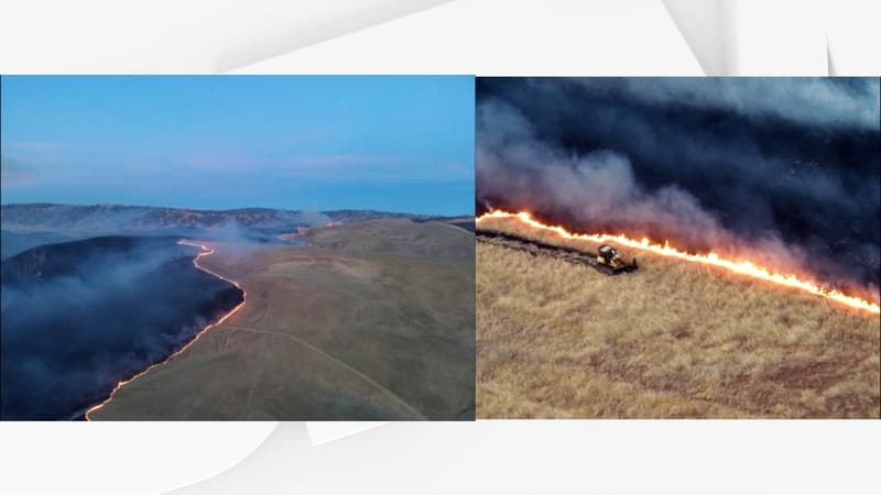 États-Unis: les images spectaculaires des feux qui ont ravagé des milliers d'hectares en Californie