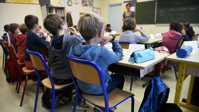 Dans une école de Quimper, le 4 septembre 2017. (photo d'illustration)