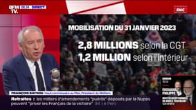 François Bayrou: "On n'a pas partagé avec les Français les raisons véritables de la réforme des retraites"