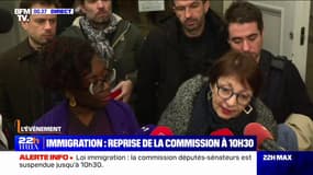 Daniel Obono (LFI) sur la commission mixte paritaire: "Il n'y a pas de conclusion possible, si ce n'est de donner tout de suite la place de Première ministre à Marine Le Pen et de ministre de l'Intérieur à Bruno Retailleau"