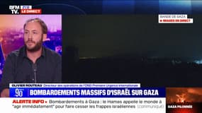 Bombardements à Gaza: "On a perdu le contact avec nos équipes", indique Olivier Routeau (directeur des opérations de l’ONG Première Urgence Internationale)