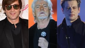 Thomas Dutronc, Hugues Aufray et Benjamin Biolay