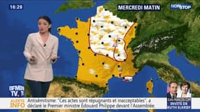 La météo pour ce mercredi 13 février 2019