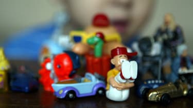 L'enfant a ingéré un jouet Kinder Surprise de ce type (photo d'illustration)