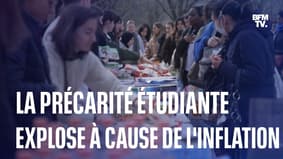 Repas sautés, budget très serré: la précarité étudiante explose en France à cause de l'inflation