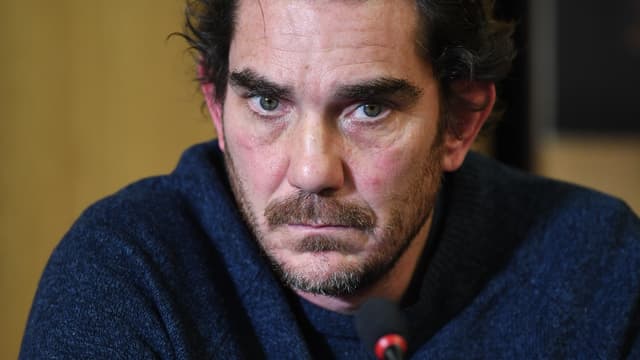 Sébastien Farran, au lendemain du décès de Johnny Hallday, le 7 décembre 2017 à Paris