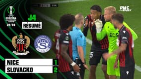 Résumé : Nice 1-2 Slovacko - Conference League (J4)