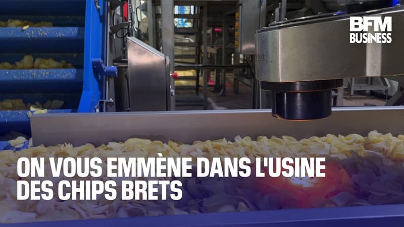 On vous emmène dans l'usine des chips Brets