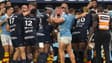 Une image de la bagarre générale entre Perpignan et le Racing 92 en Top 14, le 20 septembre 2025. 