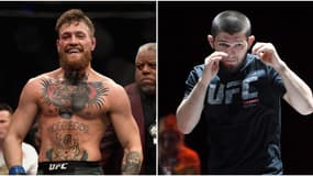 Conor McGregor et Khabib Nurmagomedov