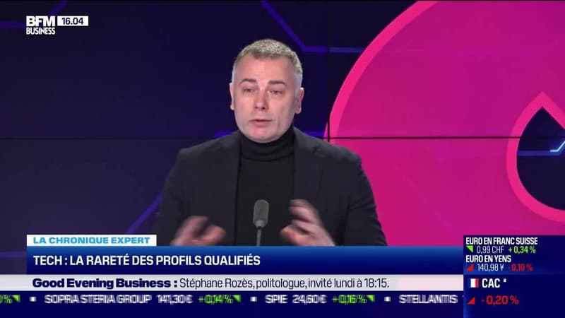 Tech : la rareté des profils qualifiés - 24/12