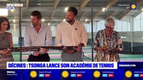 Décines: Tsonga lance son académie de tennis