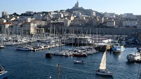 Le Vieux Port de Marseille.