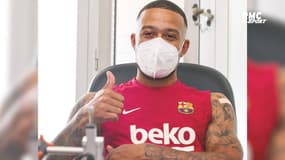 Les premiers mots de Memphis avec le Barça