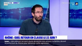 Samuel Delor, co-secrétaire du syndicat Educ'Action 69, invité de Bonsoir Lyon