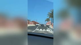 Le dos d'âne de Golfe-Juan mesure 45 centimètres de haut et 10 mètres de long. 