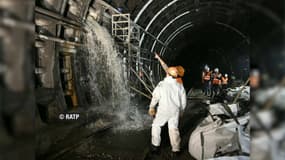 La fuite d'eau a nécessité trois jours d'intervention dans les tunnels du RER A.