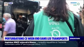 Île-de-France: perturbations dans les transports en commun ce week-end