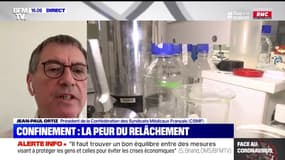 Jean-Paul Ortiz (CSMF): "Un fond de coronavirus va perdurer, nous craignons que ce soit très long"