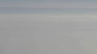 Vue partielle de la ville de Lyon sous la pollution, le 8 décembre 2016.