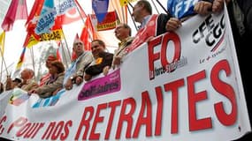 Défilé à Lille mardi dernier lors de la journée de grèves et de manifestations contre le projet de réforme des retraites. Les dirigeants des syndicats et de l'opposition ont appelé samedi à la poursuite de la mobilisation contre le texte, après l'adoption