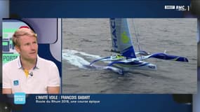 Francois Gabart : "Il y a eu beaucoup de bateaux cassés..."