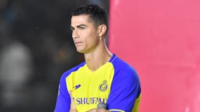 Cristiano Ronaldo lors de sa présentation à Al-Nassr