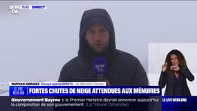 Jusqu'à 80cm de neige attendus sur la station de ski des Ménuires, en Savoie 