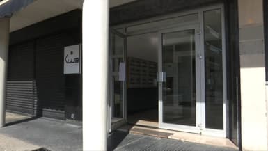 L'entrée de la résidence du Clos Greffier, à Annemasse (Haute-Savoie)