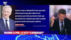 Marine Le Pen: le vote "carburant" - 25/04