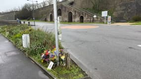À Brest sur les lieux du drame