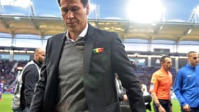 L'entraîneur de l'OM Rudi Garcia, lors du déplacement à Toulouse (2-5).