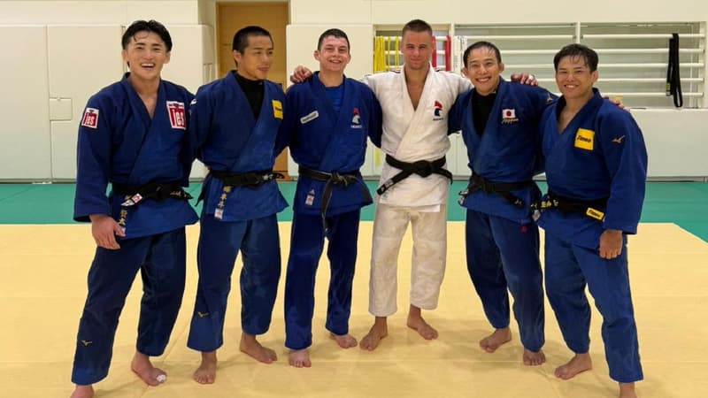 Judo: "C’est la bagarre sur le tatami", en immersion dans le stage des Bleus au Japon