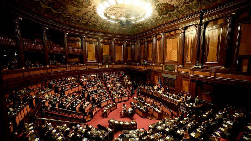 Le sénat italien.