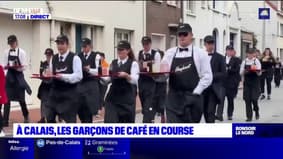 Calais: plus de 100 participants pour la course des garçons de café ce lundi