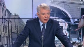 L'ambassadeur de Russie en France Alexeï Mechkov sur le plateau de BFMTV le 9 mars 2022