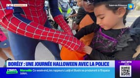 Marseille: une journée Halloween avec la police au parc Borély