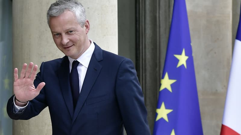 Bruno Le Maire à l'Elysée pour le premier Conseil des ministres, le 18 mai 2017