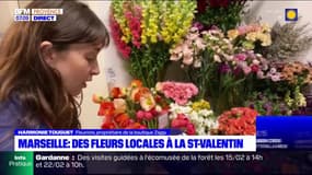 Marseille: pour la Saint-Valentin, les fleuristes misent sur les fleurs locales