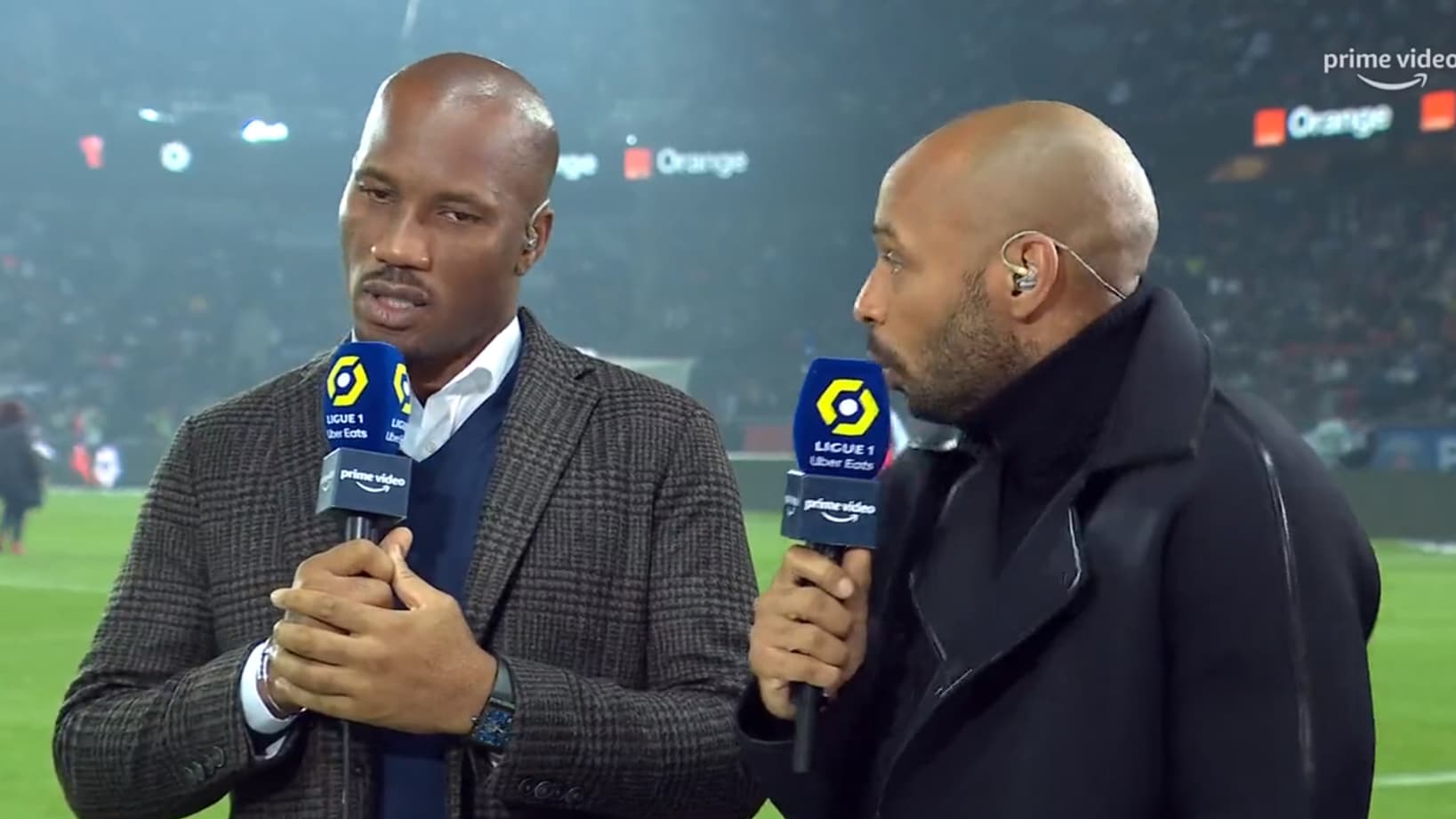 Didier Drogba et Thierry Henry Didier Drogba et Thierry Henry