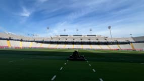 Le stade Montjuic de Barcelone, le 15 avril 2024