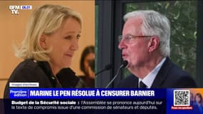 Vote du budget: la décision de Marine Le Pen au sujet de la motion de censure est prise